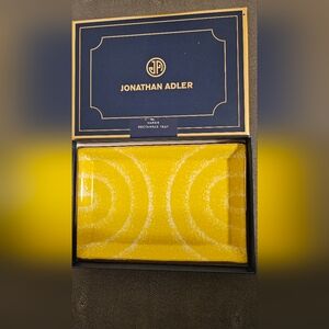 Jonathan Adler Vapor Tray With Gold Trim